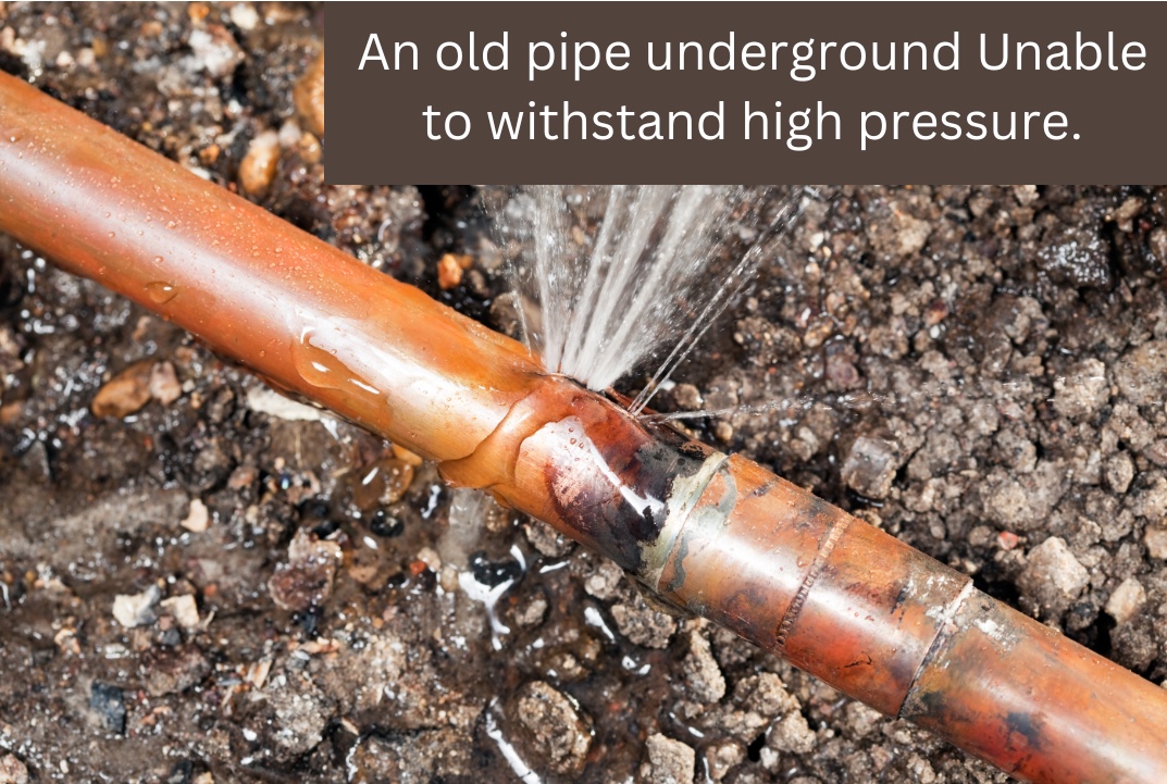 Pipe leak