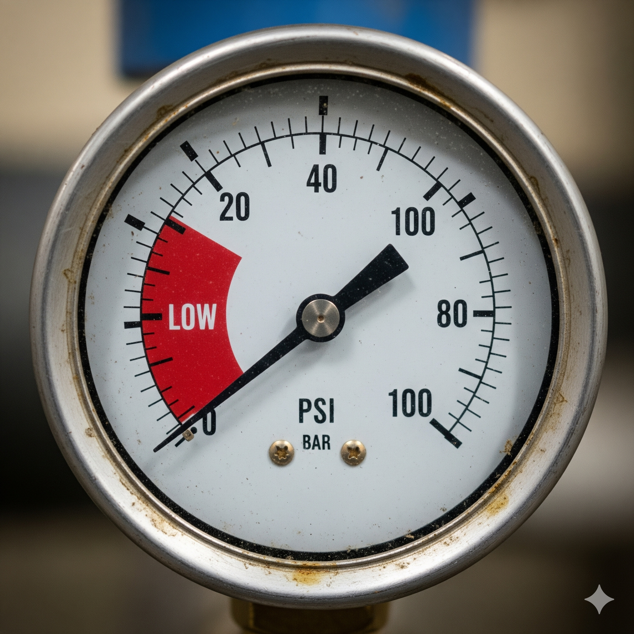 Low pressure gauge